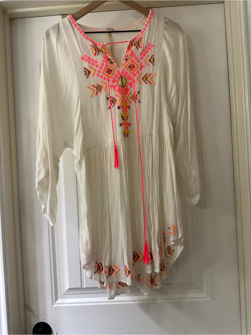 Anthropology uncle Frank boho dress Small Aztec EUC - Picture 2 of 5